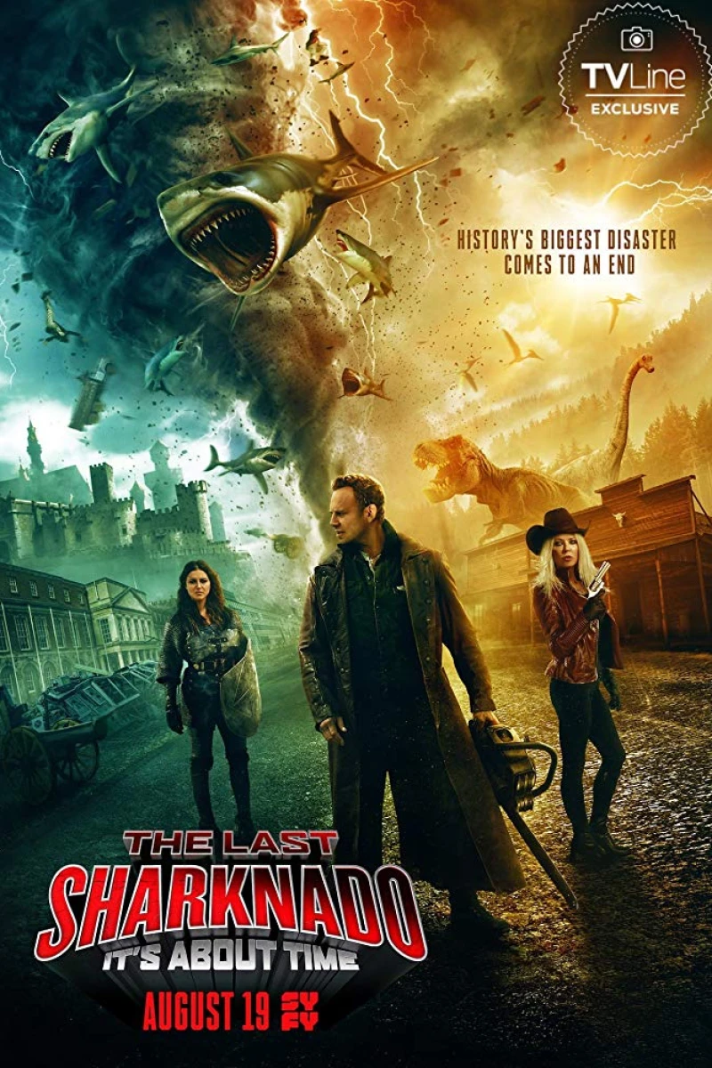 The Last Sharknado: It's About Time Poster