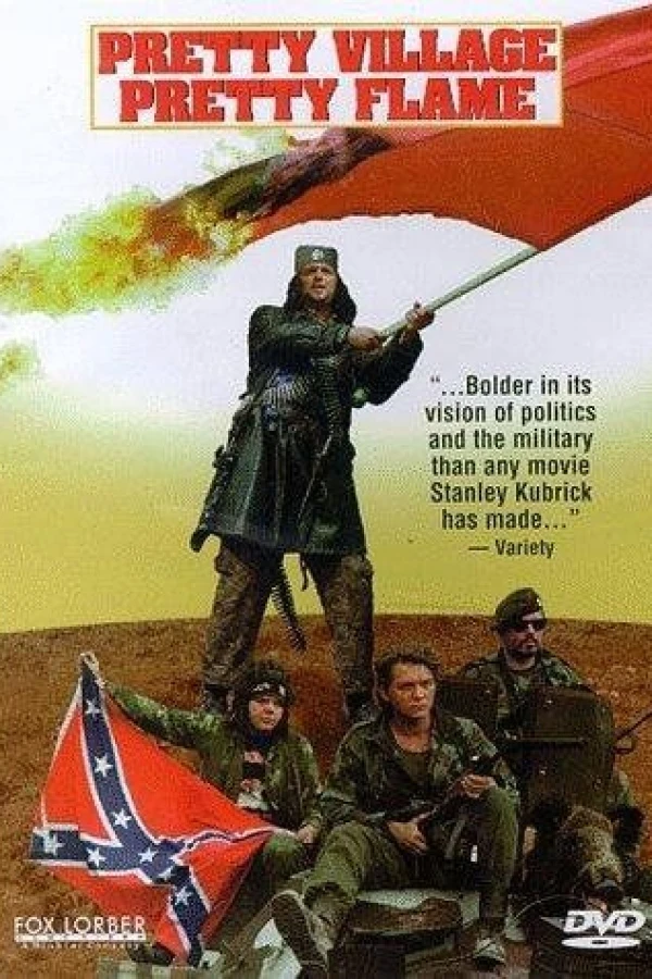 Flammande byar Poster