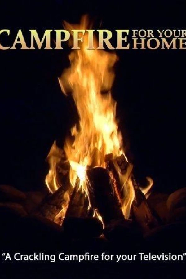 Evening Crackling Campfire Poster