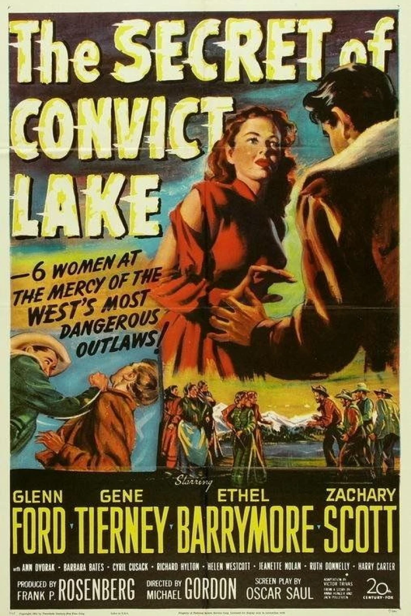 The Secret of Convict Lake Poster