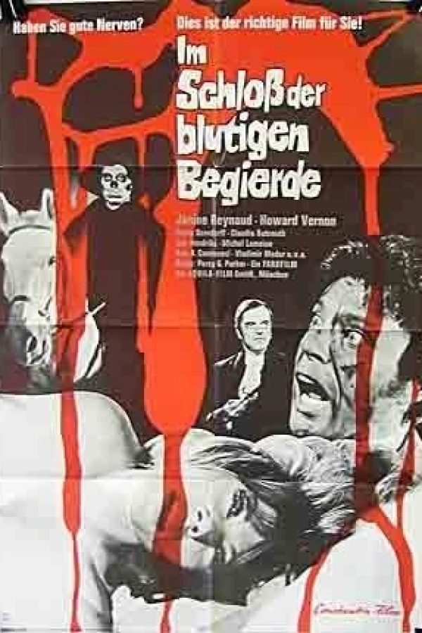Im Schloß der blutigen Begierde Poster