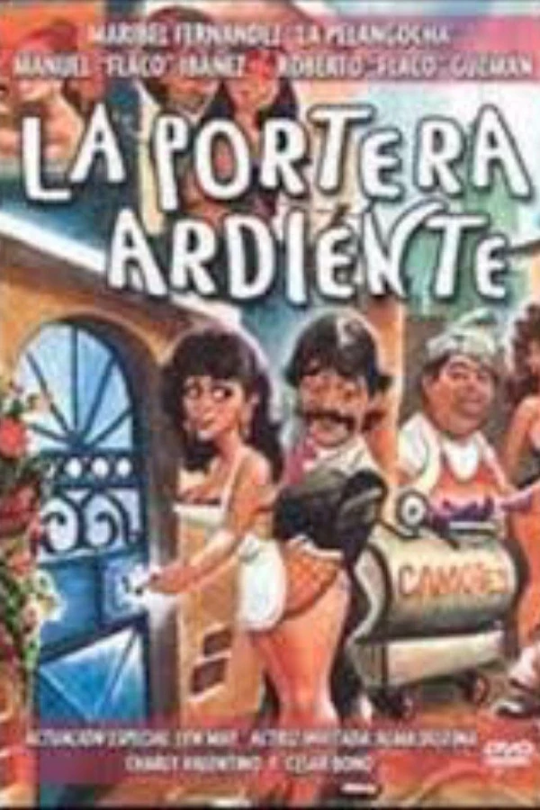 La portera ardiente Poster