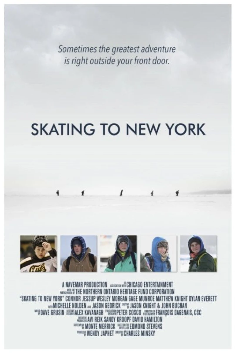 Skating to New York Poster