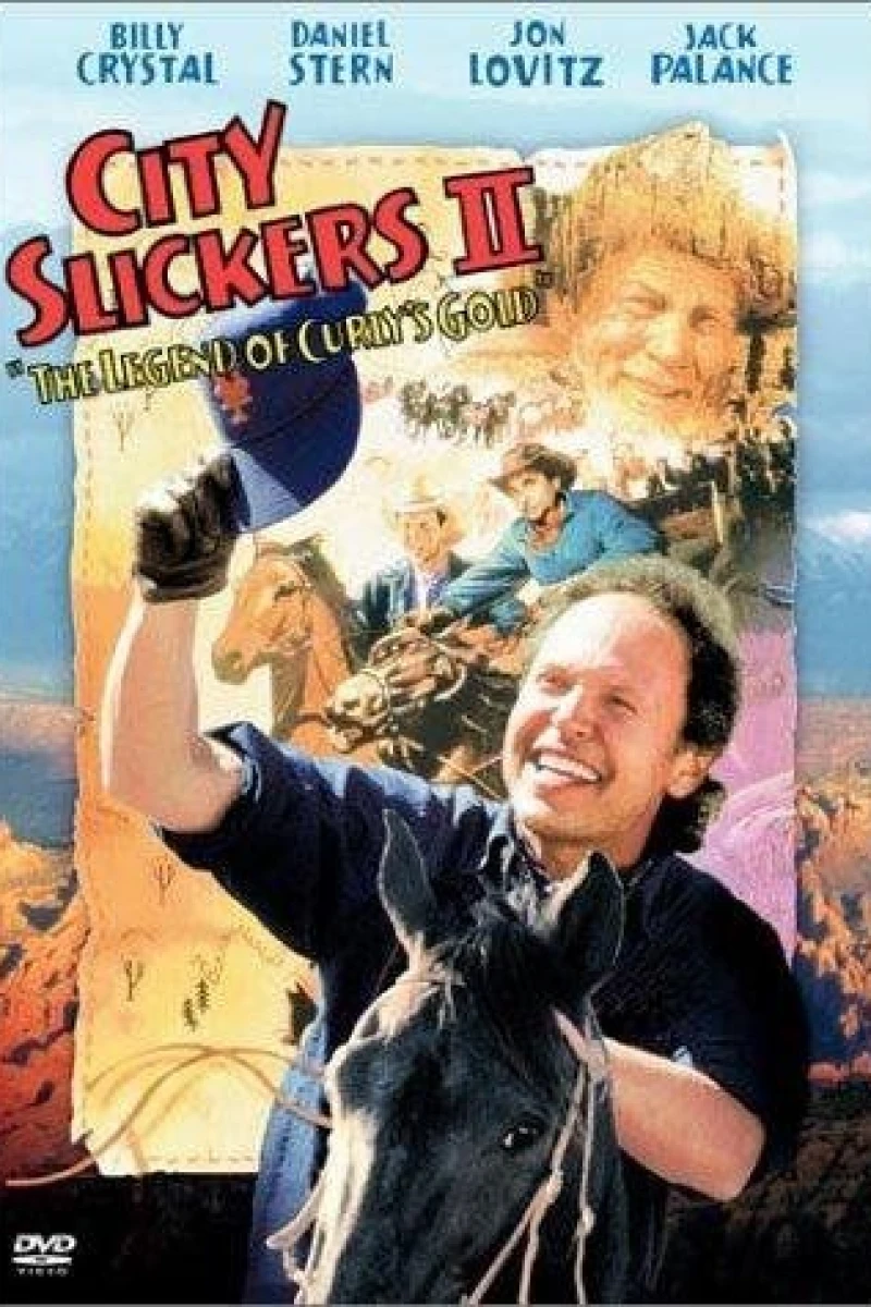 Jakten på Curlys guld Poster