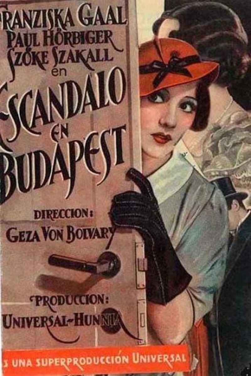 Skandal in Budapest Poster