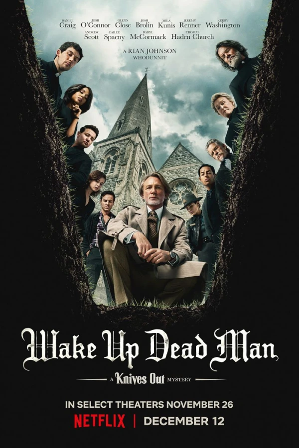 Wake Up Dead Man - A Knives Out Mystery Poster