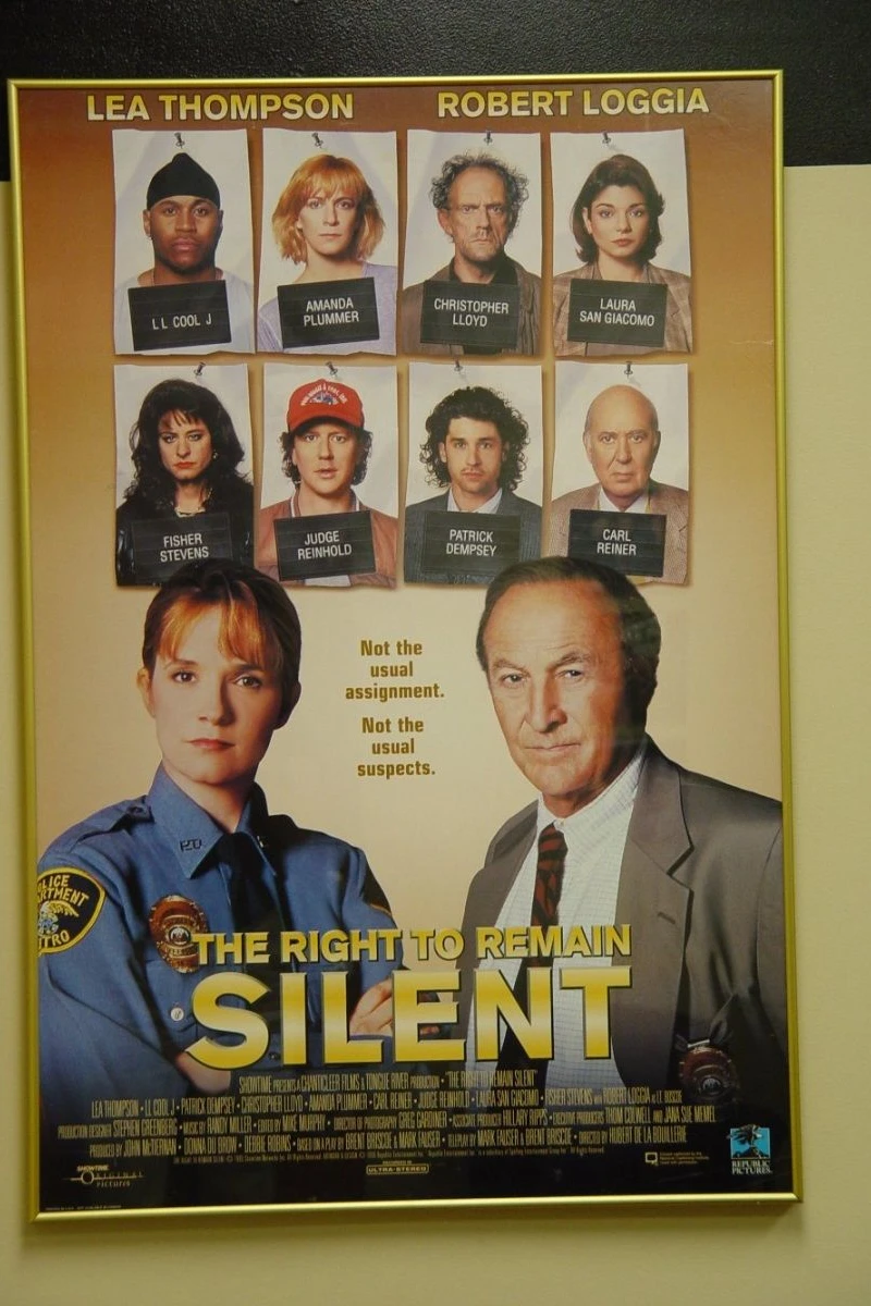 The Right to Remain Silent Poster