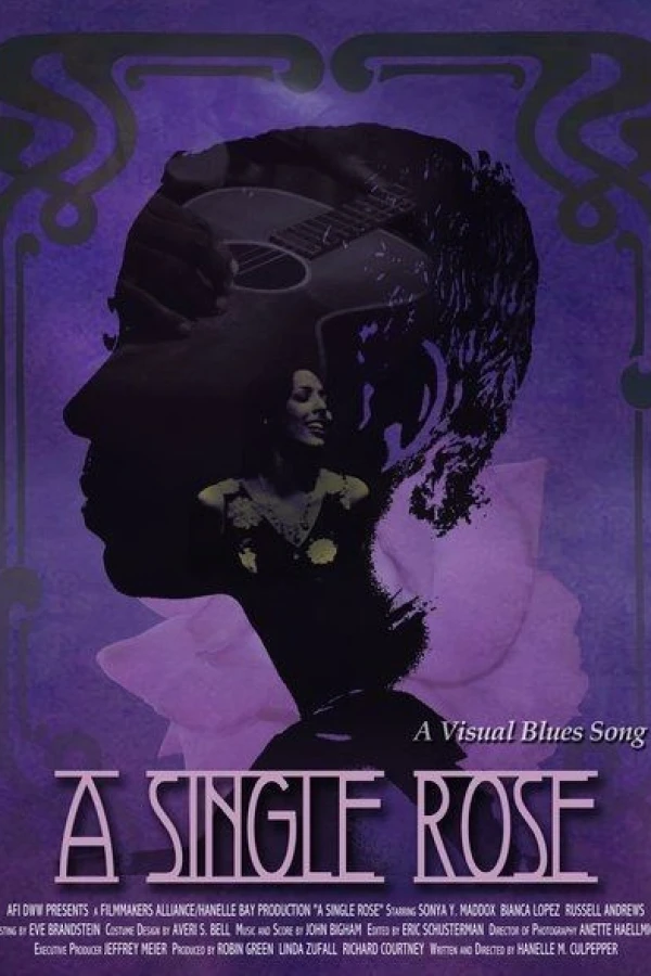 A Single Rose Poster