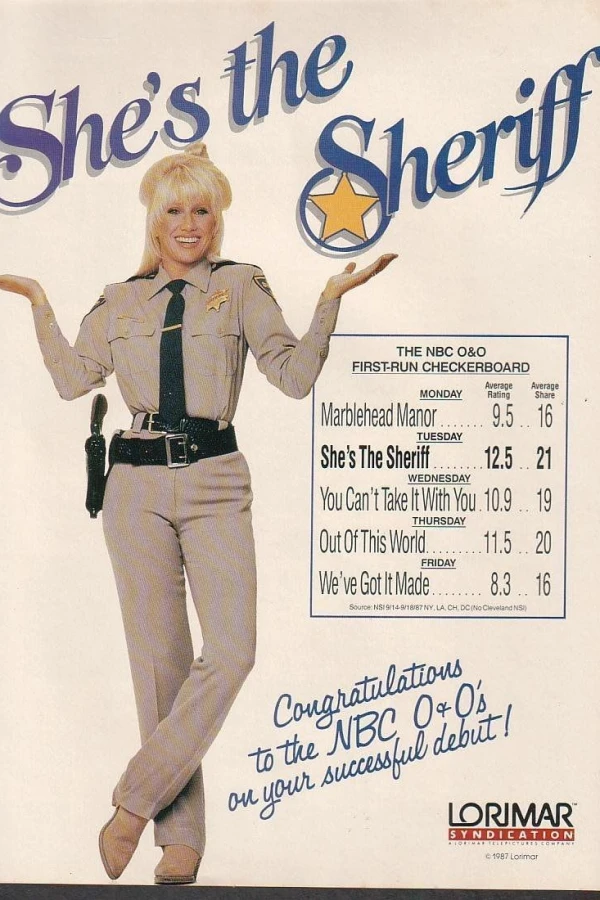 She's the Sheriff Poster