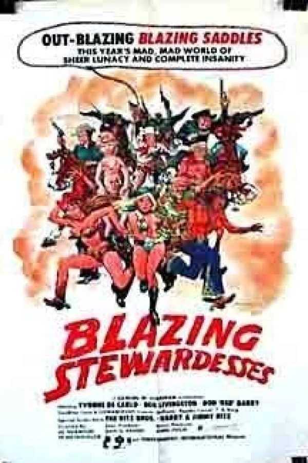 Blazing Stewardesses Poster