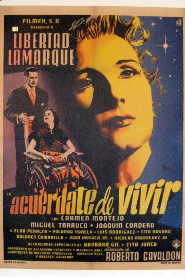 Acuérdate de vivir Poster