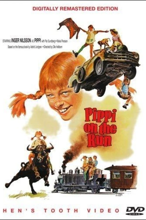 På rymmen med Pippi Långstrump Poster