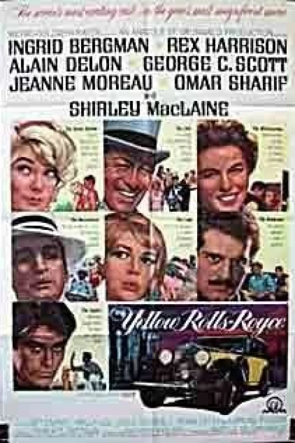 The Yellow Rolls-Royce Poster