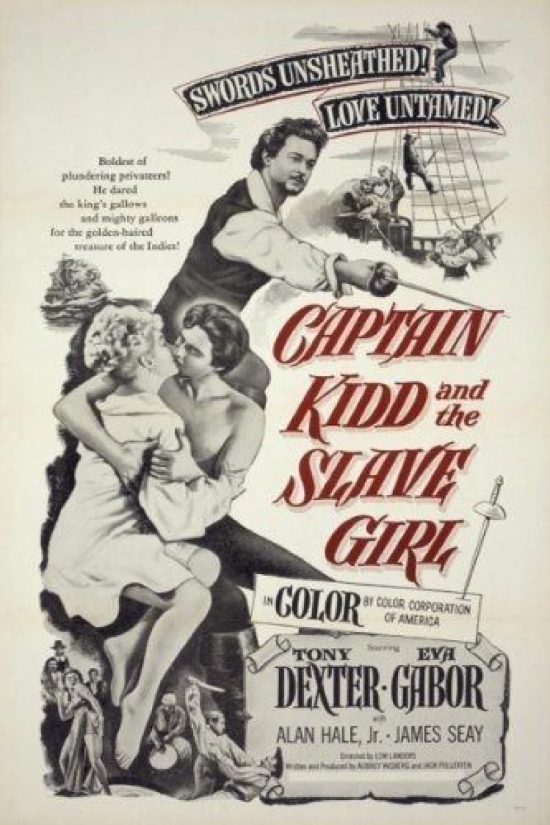 Captain Kidd and the Slave Girl Poster