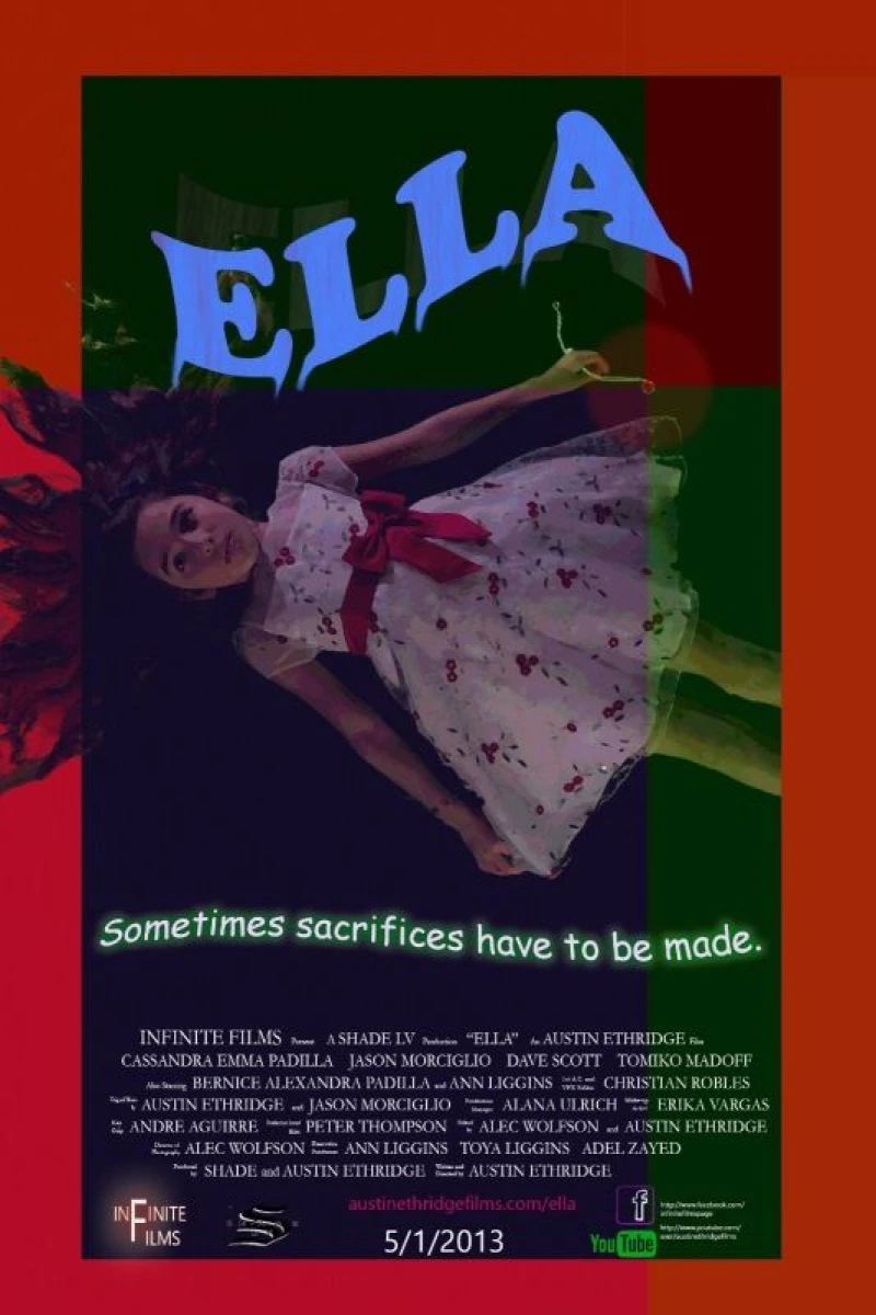 Ella: An Experimental Art House Horror Short Film Poster