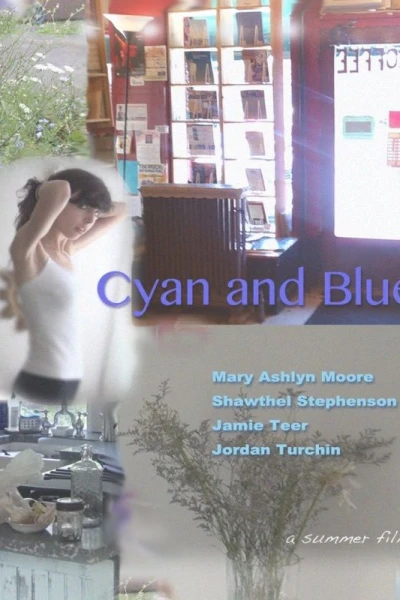 Cyan and Blue