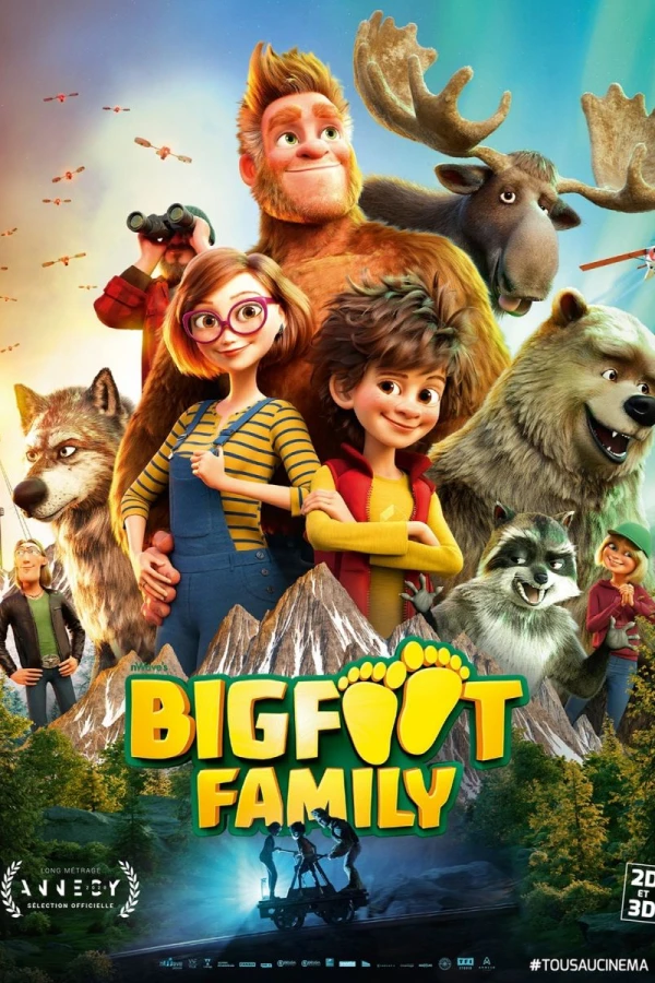Familjen Bigfoot Poster