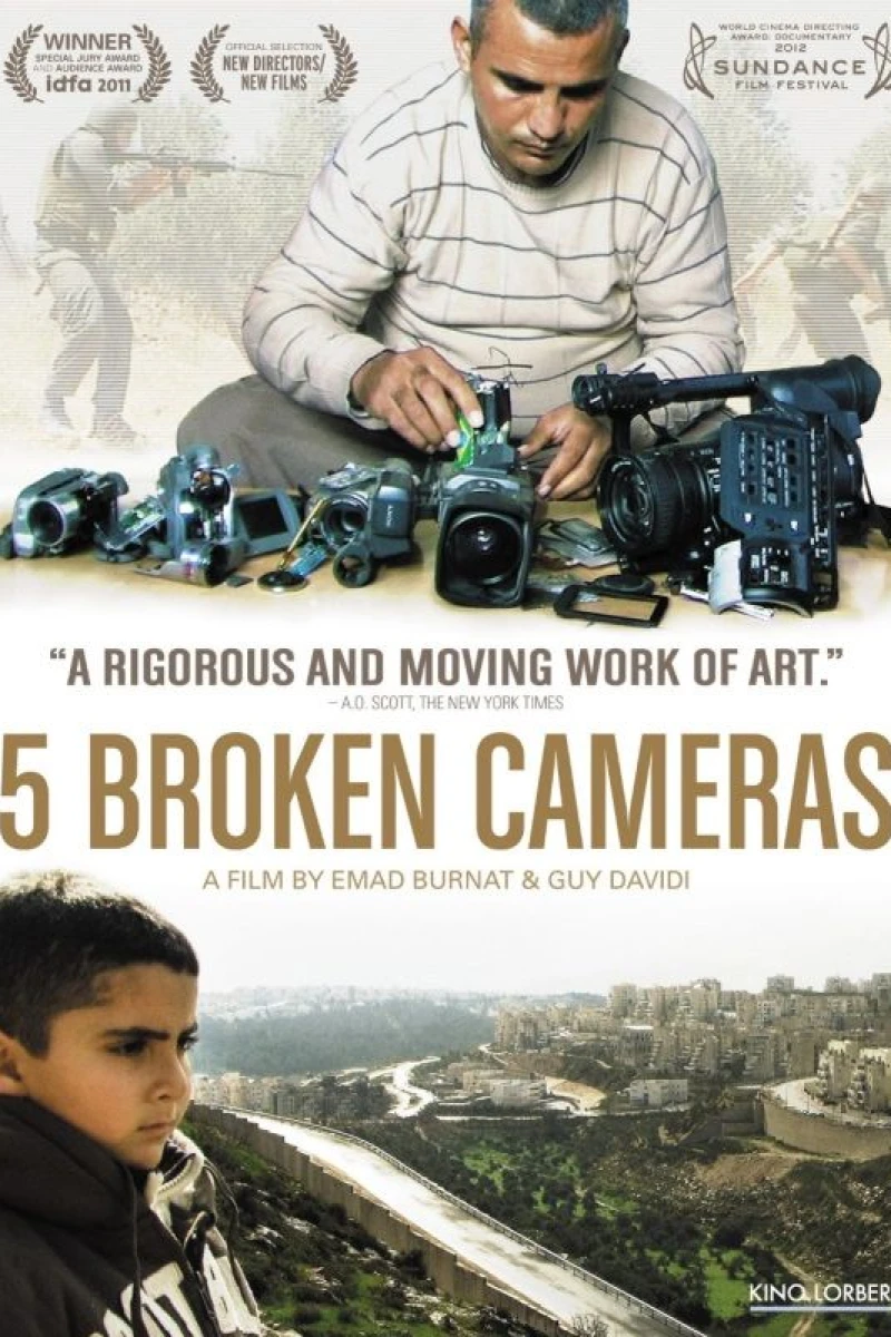 Five Broken Cameras Poster