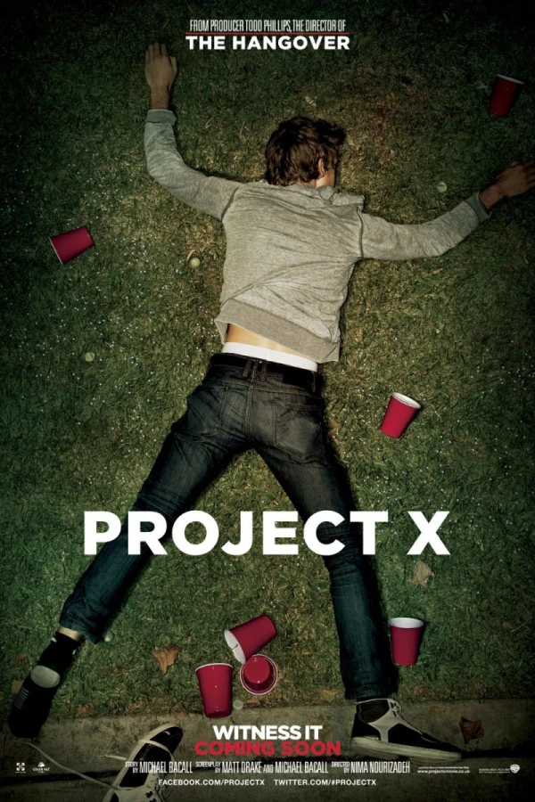 Project X - Hemmafesten Poster