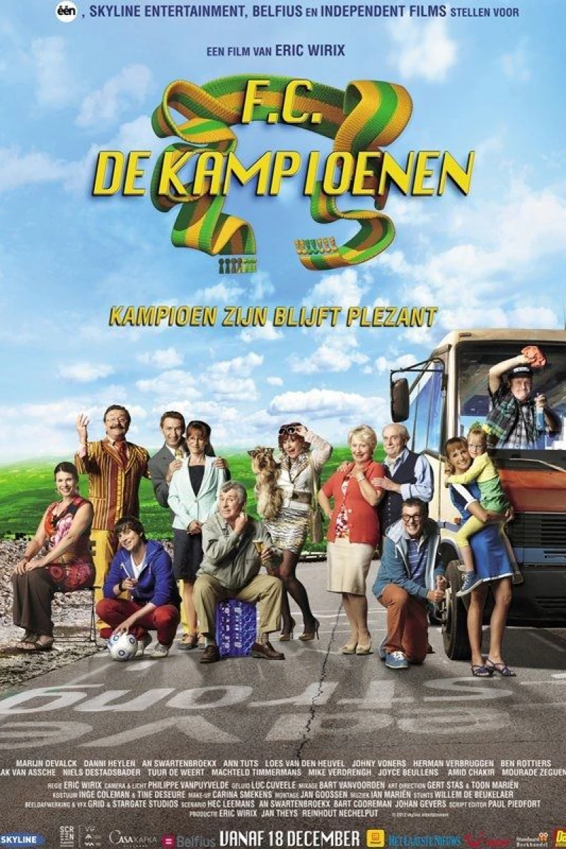 F.C. De Kampioenen: Kampioen zijn blijft plezant Poster