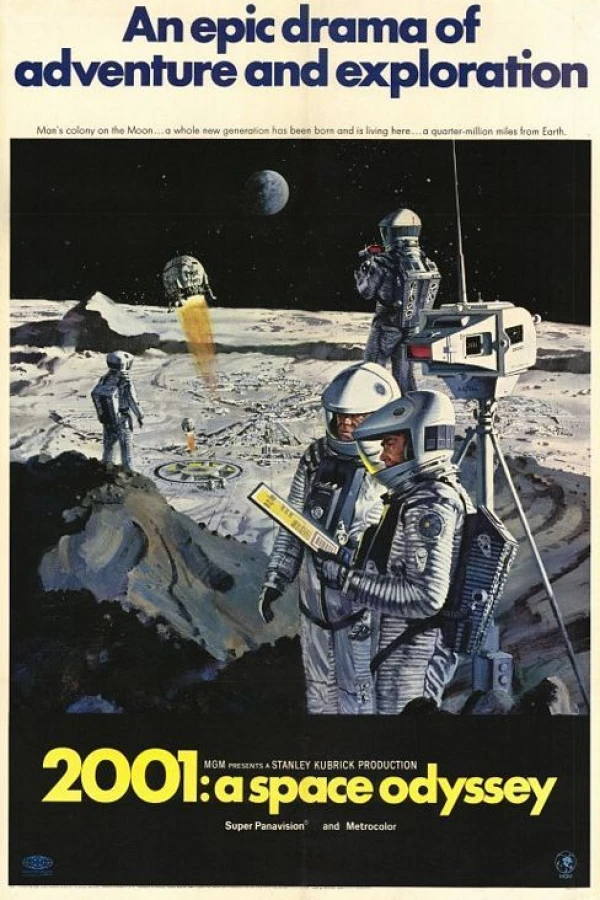 År 2001 - Ett rymdäventyr Poster