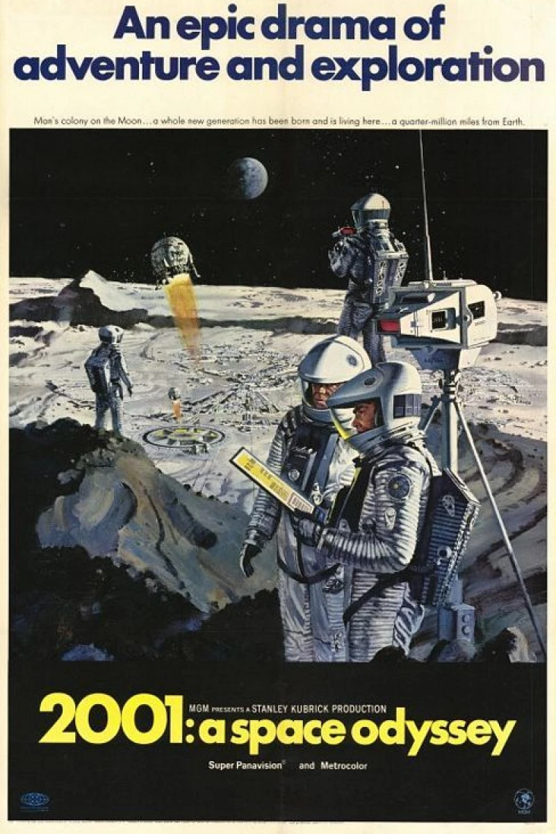 År 2001 Ett rymdäventyr Poster