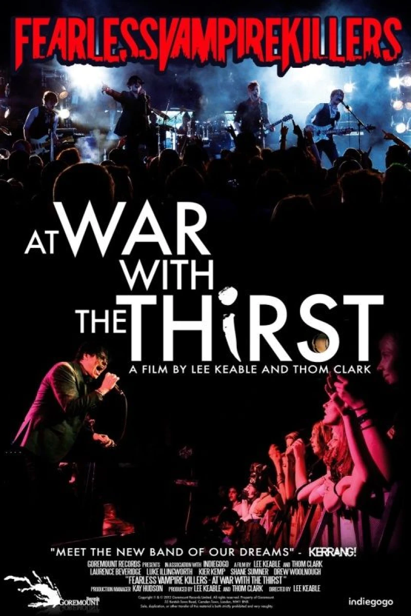Fearless Vampire Killers: At War with the Thirst Poster