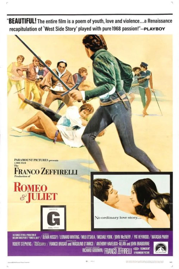 Romeo och Julia Poster