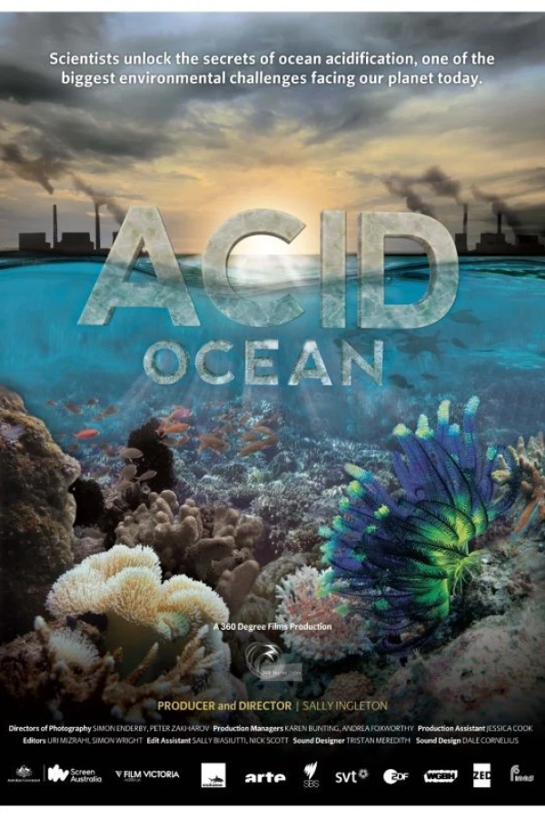 Acid Ocean Poster
