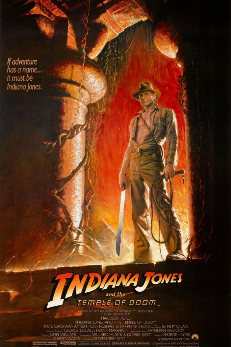 Indiana Jones och de fördömdas tempel Poster