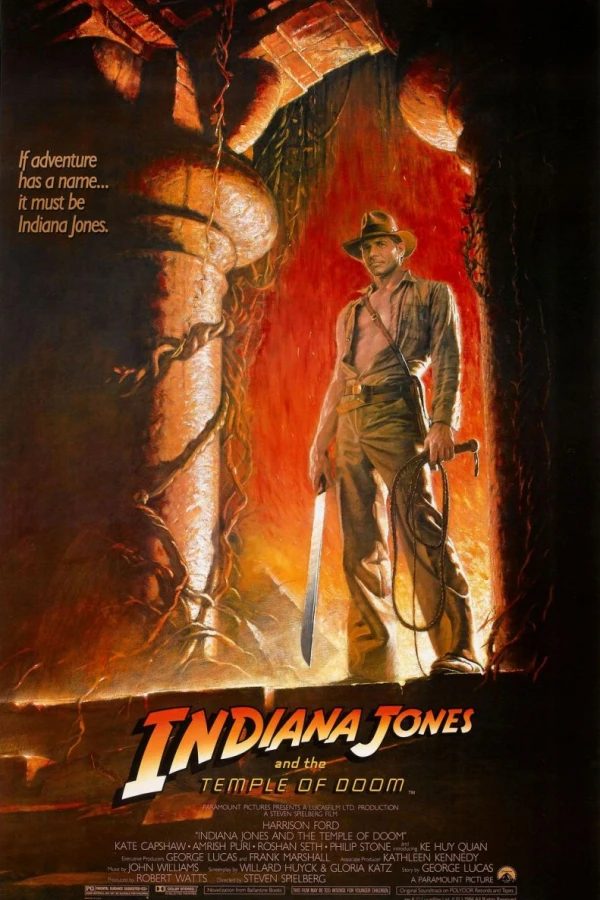 Indiana Jones och de fördömdas tempel Poster