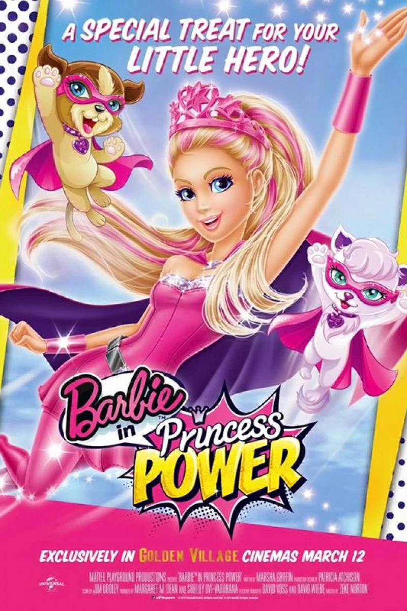 Barbie i Superprinsessan Poster