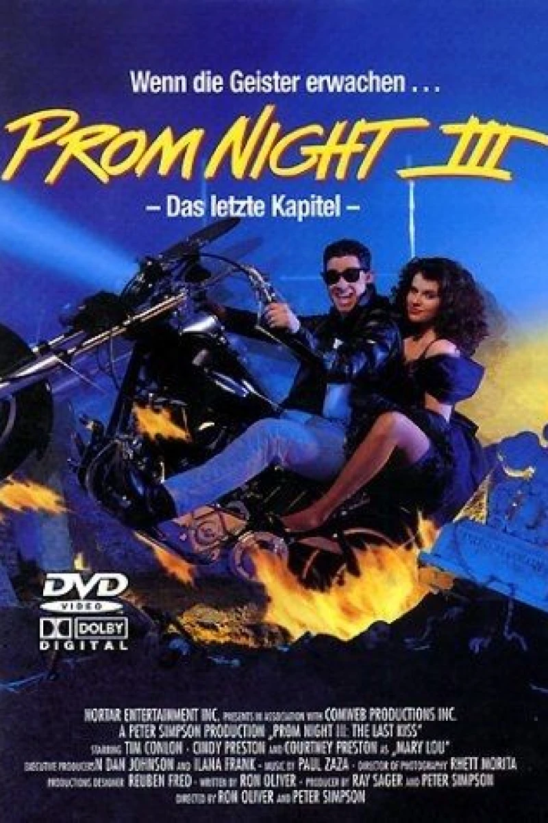 Prom Night III: The Last Kiss Poster