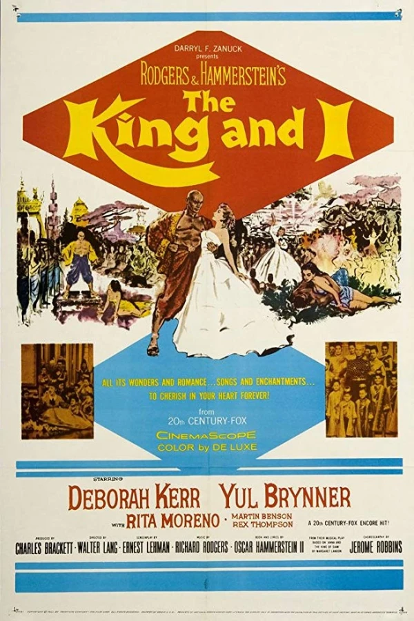 Kungen och jag Poster