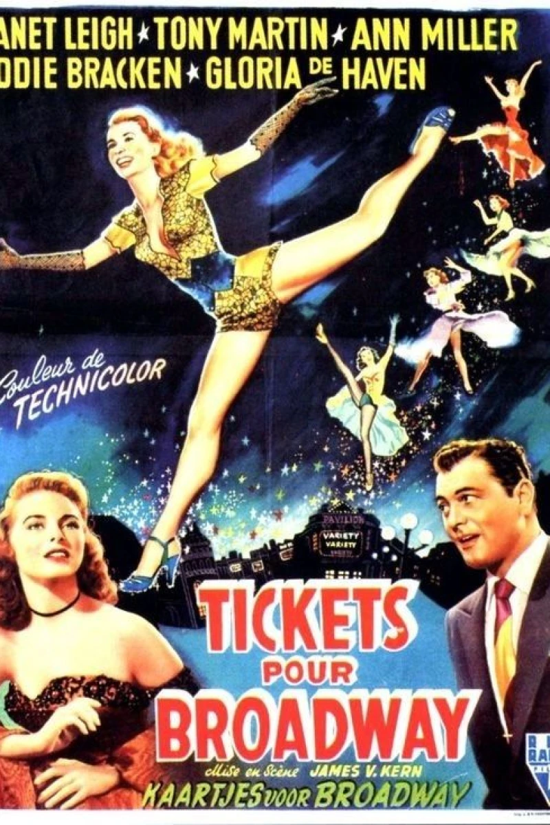 Two Tickets to Broadway Poster