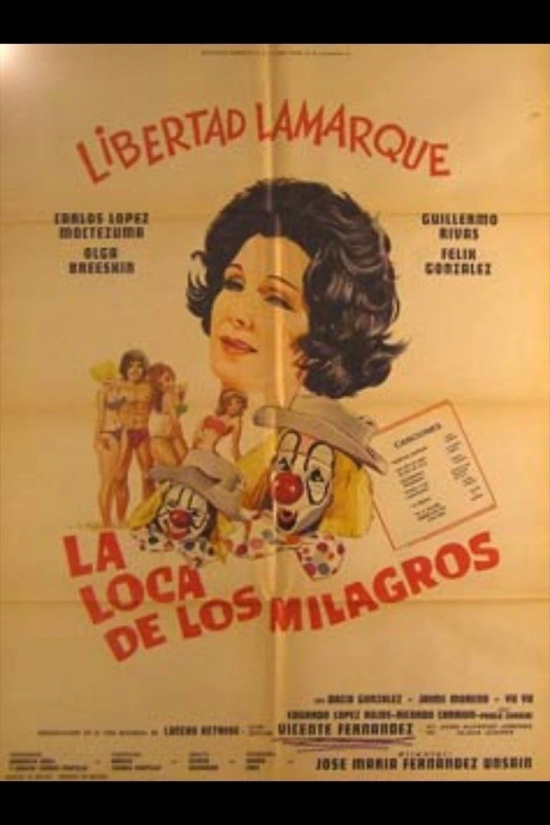 La loca de los milagros Poster