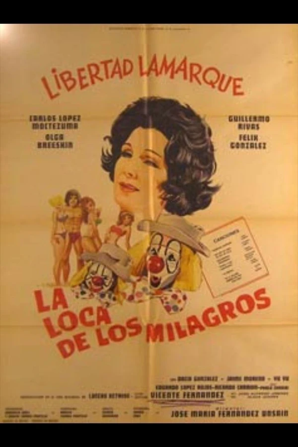 La loca de los milagros Poster