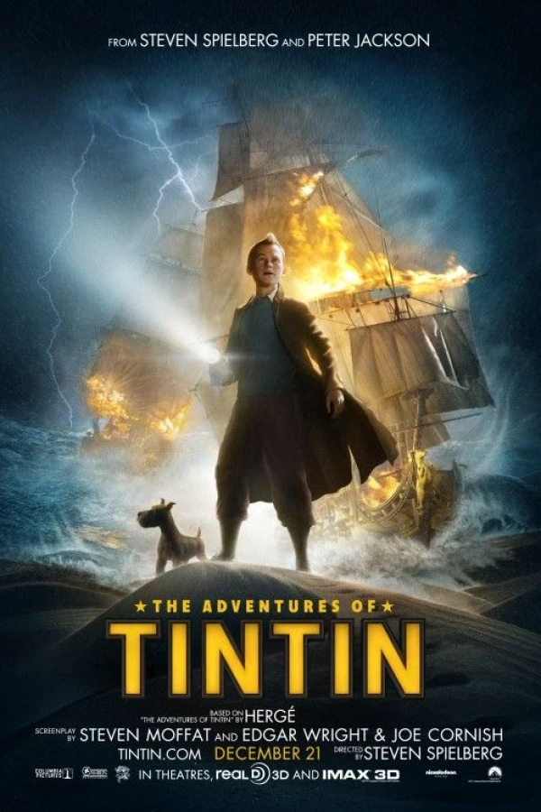 Tintins äventyr: Enhörningens hemlighet Poster