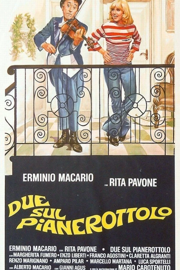 Due sul pianerottolo Poster