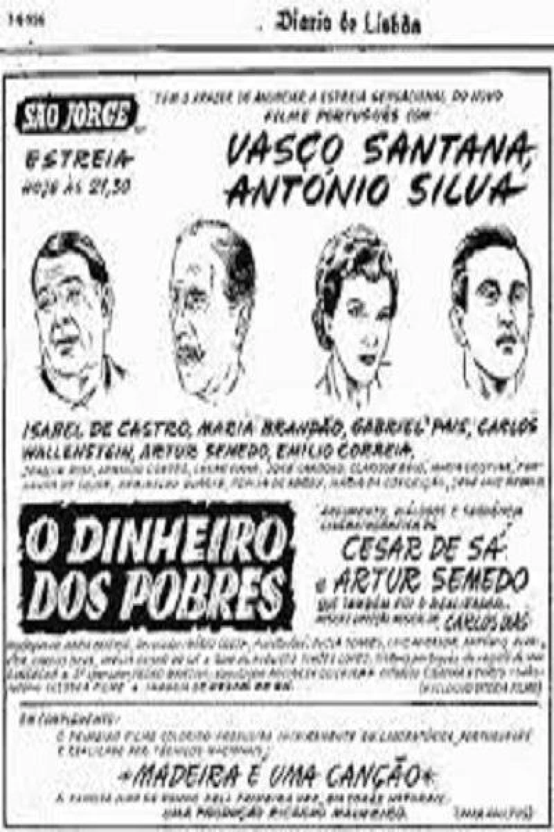 O Dinheiro dos Pobres Poster