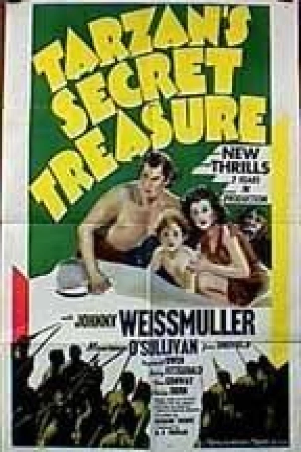 Tarzan's Secret Treasure Poster