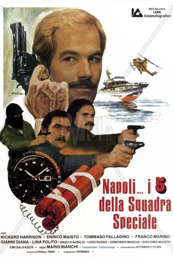 Napoli... i 5 della squadra speciale Poster