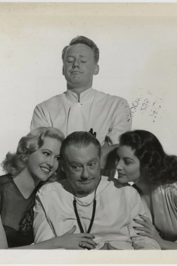 3 Men in White Poster