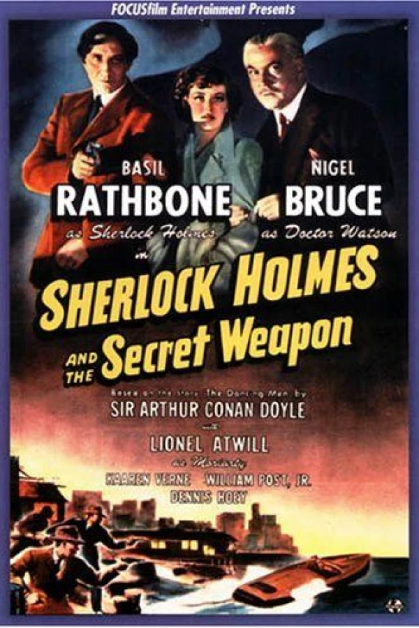 Sherlock Holmes och det hemliga vapnet Poster