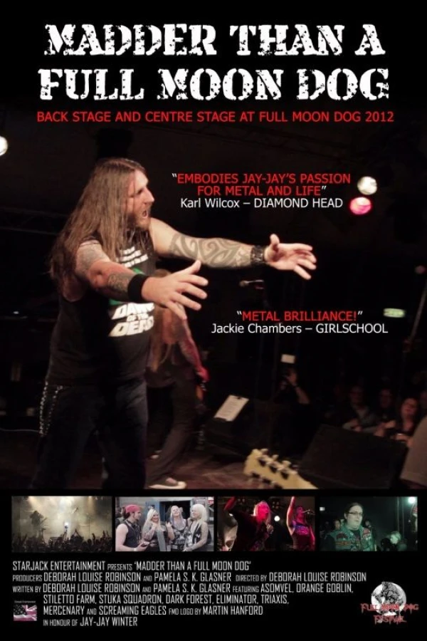 Madder Than a Full Moon Dog Poster