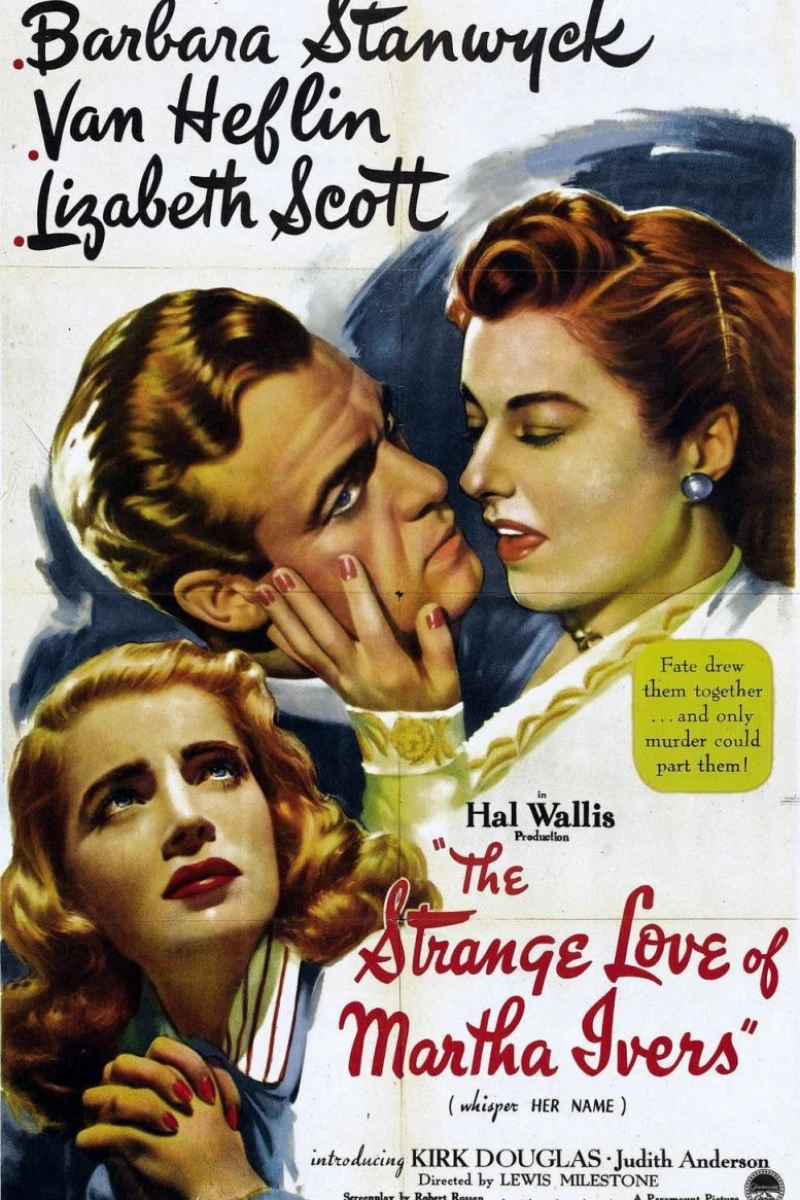 Fallet Martha Ivers Poster