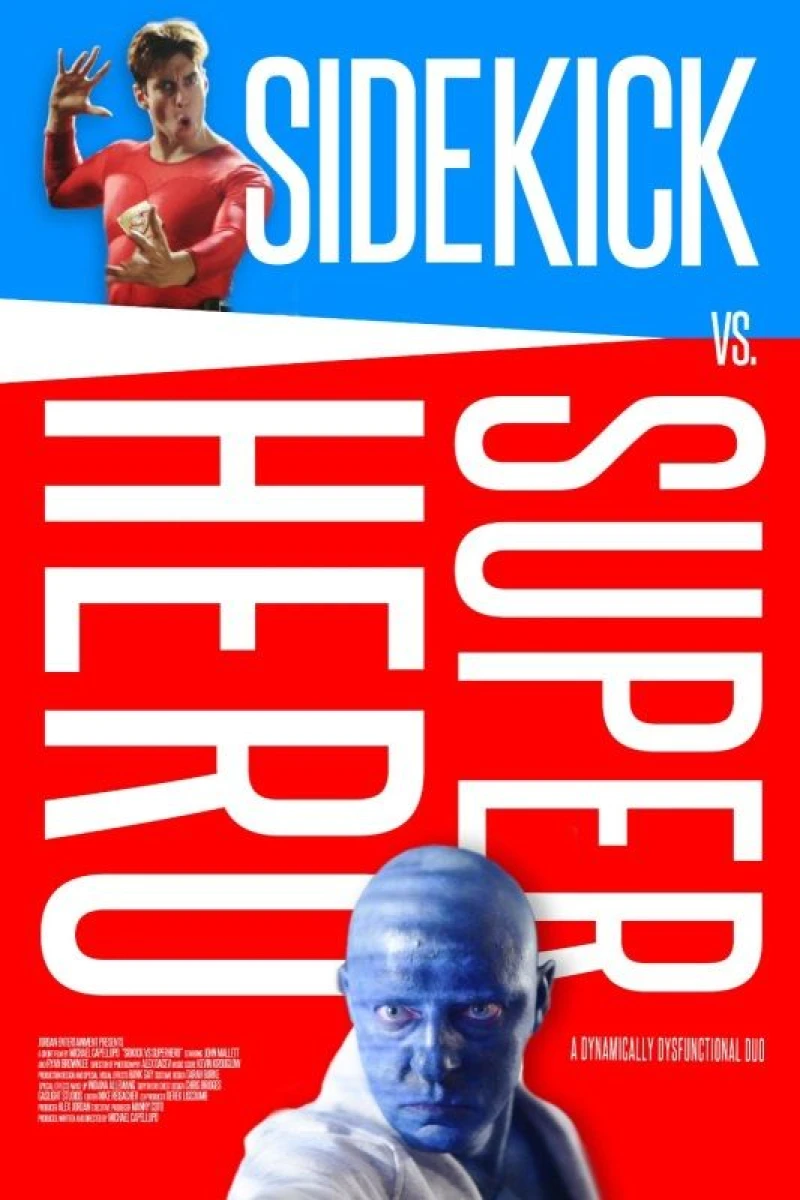 Sidekick Vs Superhero Poster