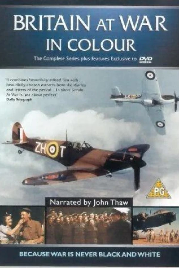 Britain at War in Colour Poster