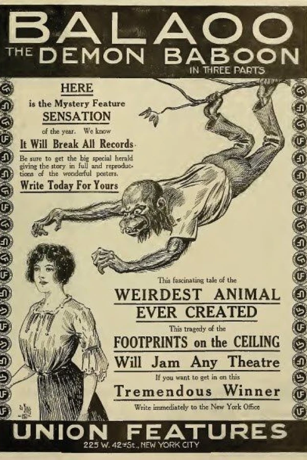 Balaoo the Demon Baboon Poster