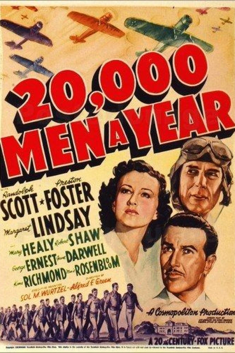 20,000 Men a Year Poster